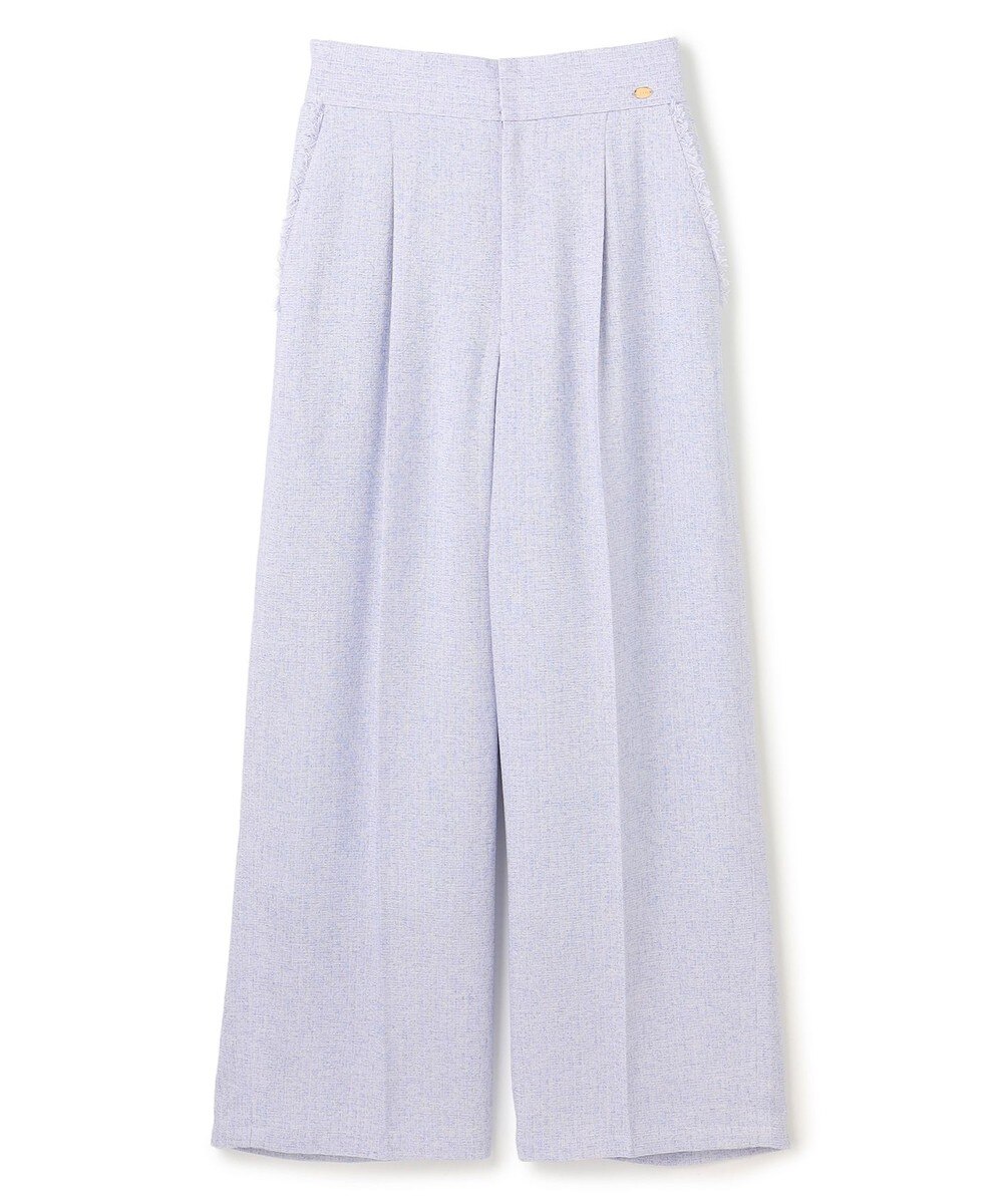 【オンワード】 TOCCA>パンツ FROST MIST TWEED パンツ ライラック 4 レディース