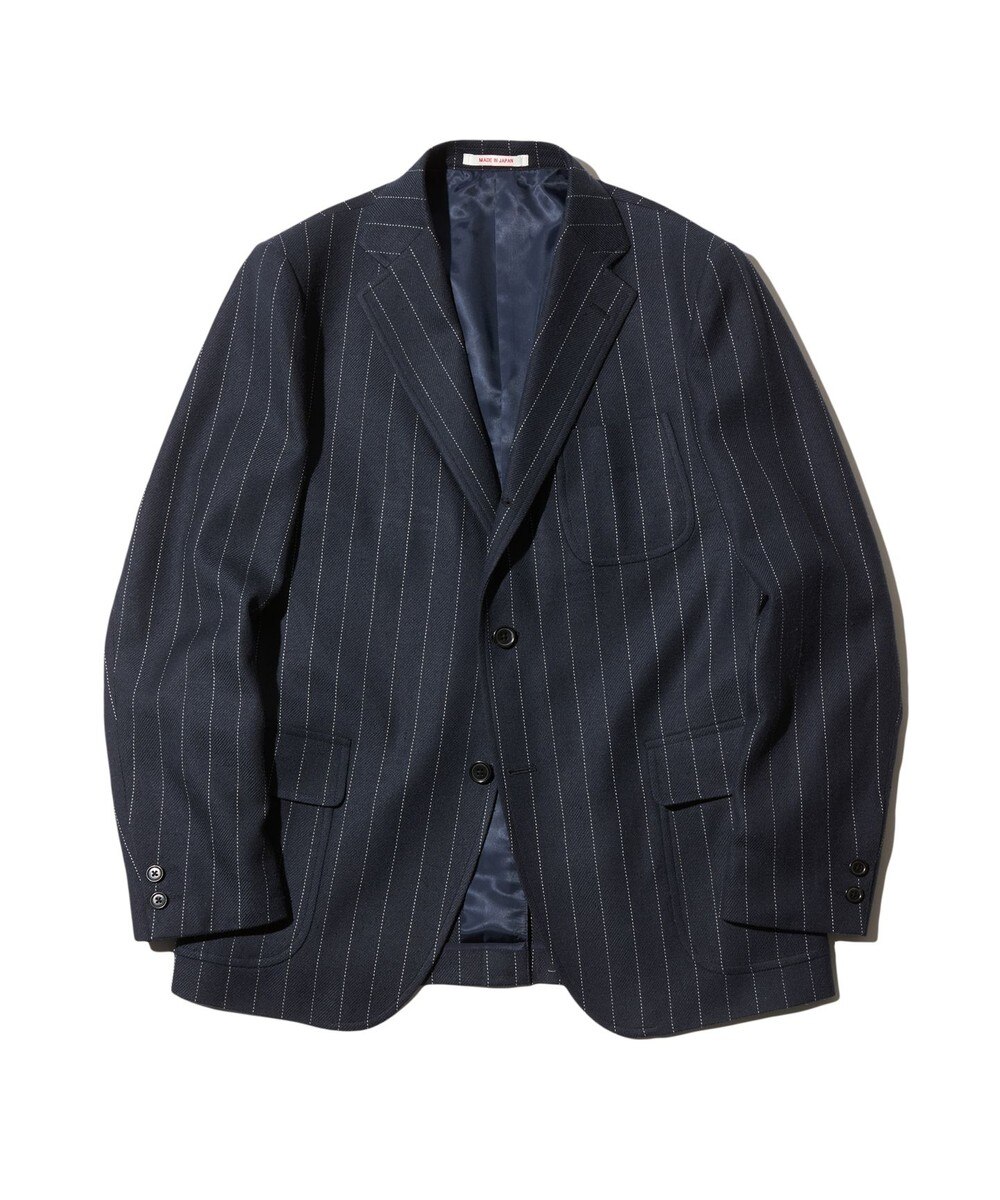 【オンワード】 J.PRESS MEN>ジャケット/アウター 【J.PRESS ORIGINALS】JAPAN SILK TWEED JACKET / JAPAN MADE ネイビー 40 メンズ