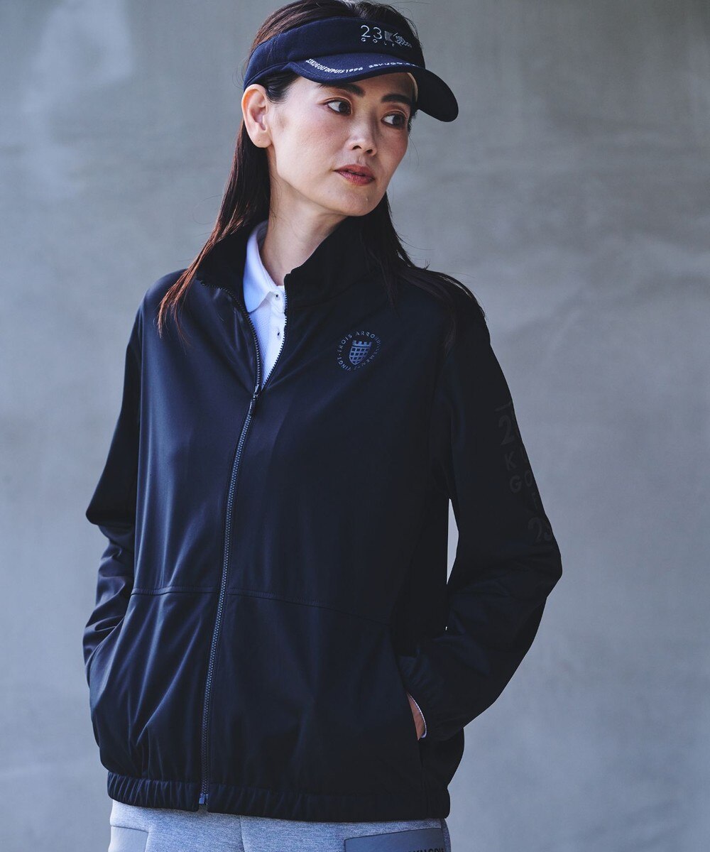 【オンワード】 23区GOLF>ジャケット/アウター 【WOMEN】【ストレッチ/防風/撥水】防風ライトブルゾン ブラック 2 レディース