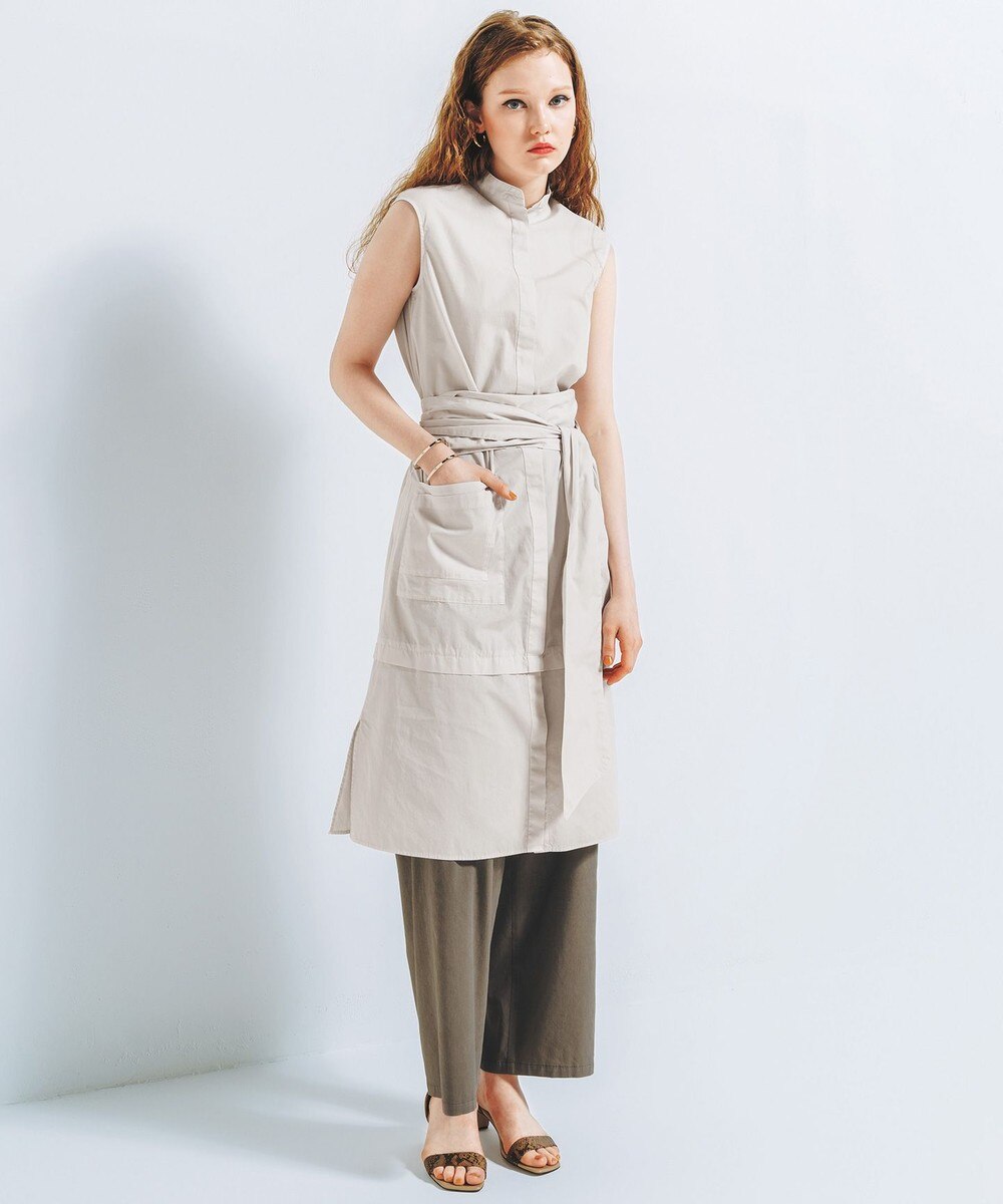 【オンワード】 23区>ワンピース 【23区 lab.】ハイカウントブロード リボンベルト ワンピース ピンク 36 レディース 【送料無料】