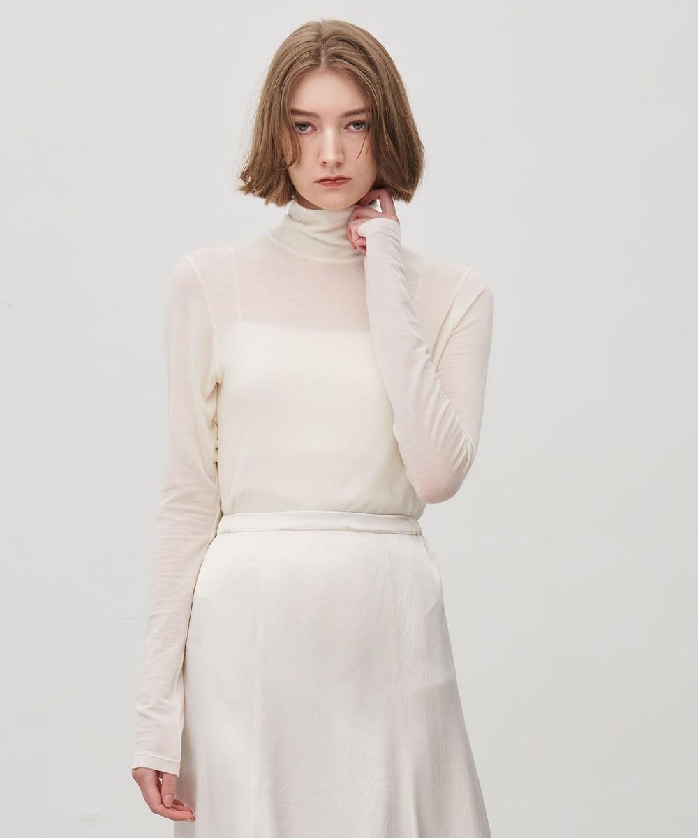 【オンワード】 uncrave>トップス 【洗濯機洗い可】リヨセルカシミヤベア タートルトップス オフ 1 レディース 【オンワード】 uncrave>トップス 【洗濯機洗い可】リヨセルカシミヤベア タートルトップス オフ 1 レディース