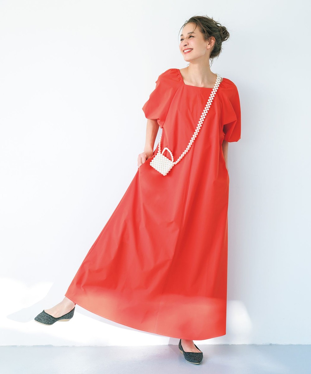 【オンワード】 UNFILO>ワンピース 【接触冷感/UVケア/撥水】FINE MOVE 2WAYワンピース オレンジ M レディース 【オンワード】 UNFILO>ワンピース 【接触冷感/UVケア/撥水】FINE MOVE 2WAYワンピース オレンジ M レディース