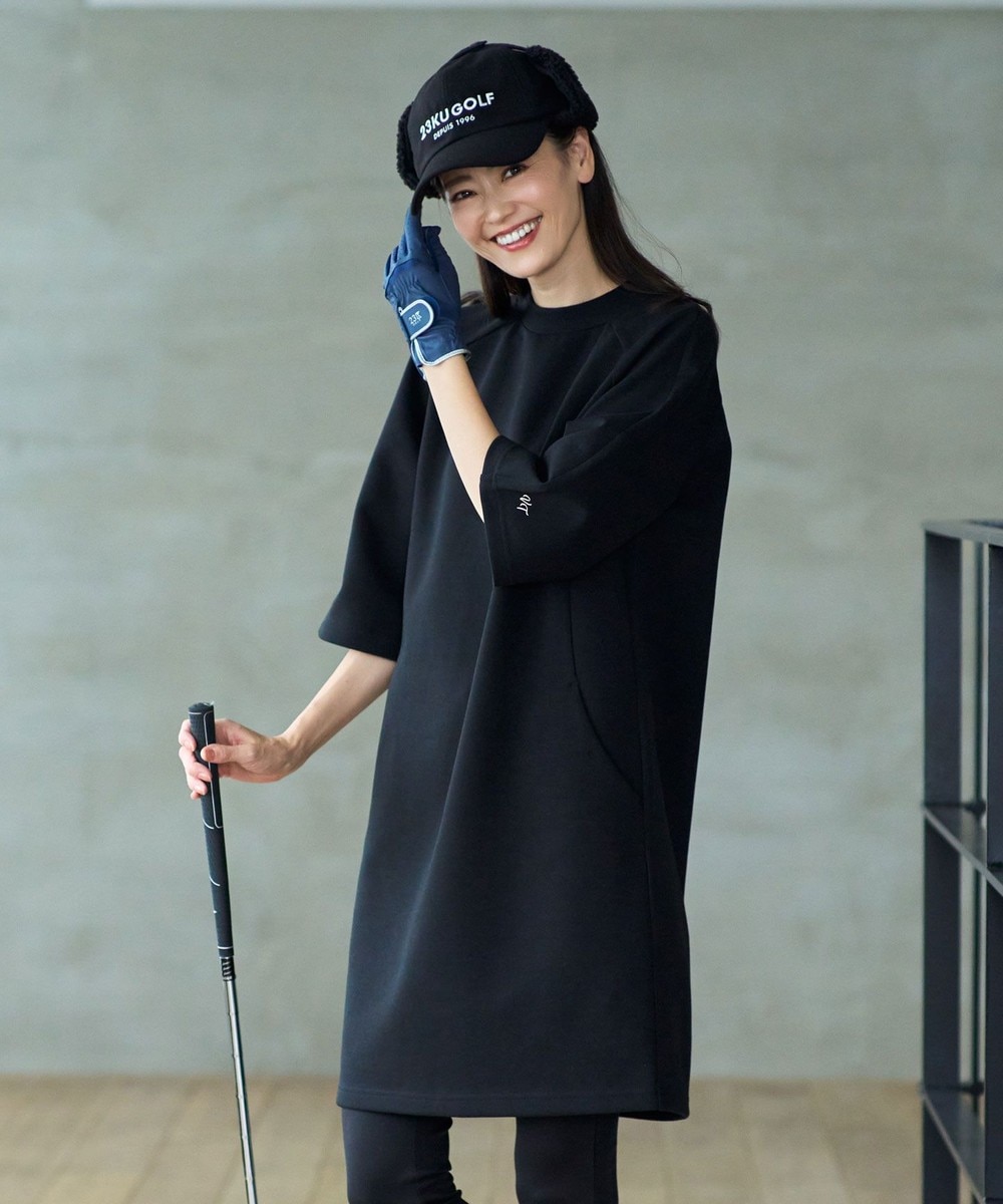 【オンワード】 23区GOLF>ワンピース 【WOMEN】きれいめ ジャージー ワンピース 体型カバー 動きやすさ抜群 オールシーズンOK ブラック ML レディース 【オンワード】 23区GOLF>ワンピース 【WOMEN】きれいめ ジャージー ワンピース 体型カバー 動きやすさ抜群 オールシーズンOK ブラック ML レディース