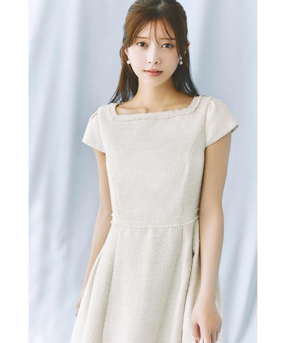 【オンワード】 TOCCA>ワンピース 【洗える・消臭】FALLING STAR ドレス アイボリー 0 レディース 【オンワード】 TOCCA>ワンピース 【洗える・消臭】FALLING STAR ドレス アイボリー 0 レディース