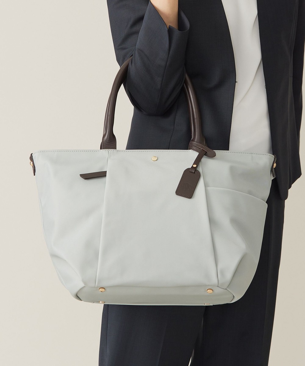 【オンワード】 J.PRESS LADIES>バッグ 【WEB限定カラーあり・A4サイズ収納可・撥水】 ナイロン トート バッグ ライトグリーン F レディース 【オンワード】 J.PRESS LADIES>バッグ 【WEB限定カラーあり・A4サイズ収納可・撥水】 ナイロン トート バッグ ライトグリーン F レディース