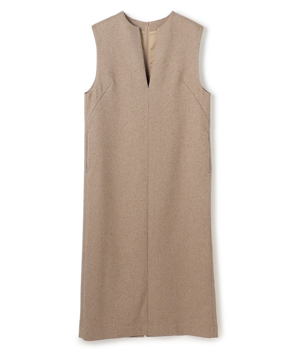 【オンワード】 UNFILO>ワンピース リングツイード ジャンスカ モカ S レディース 【オンワード】 UNFILO>ワンピース リングツイード ジャンスカ モカ S レディース