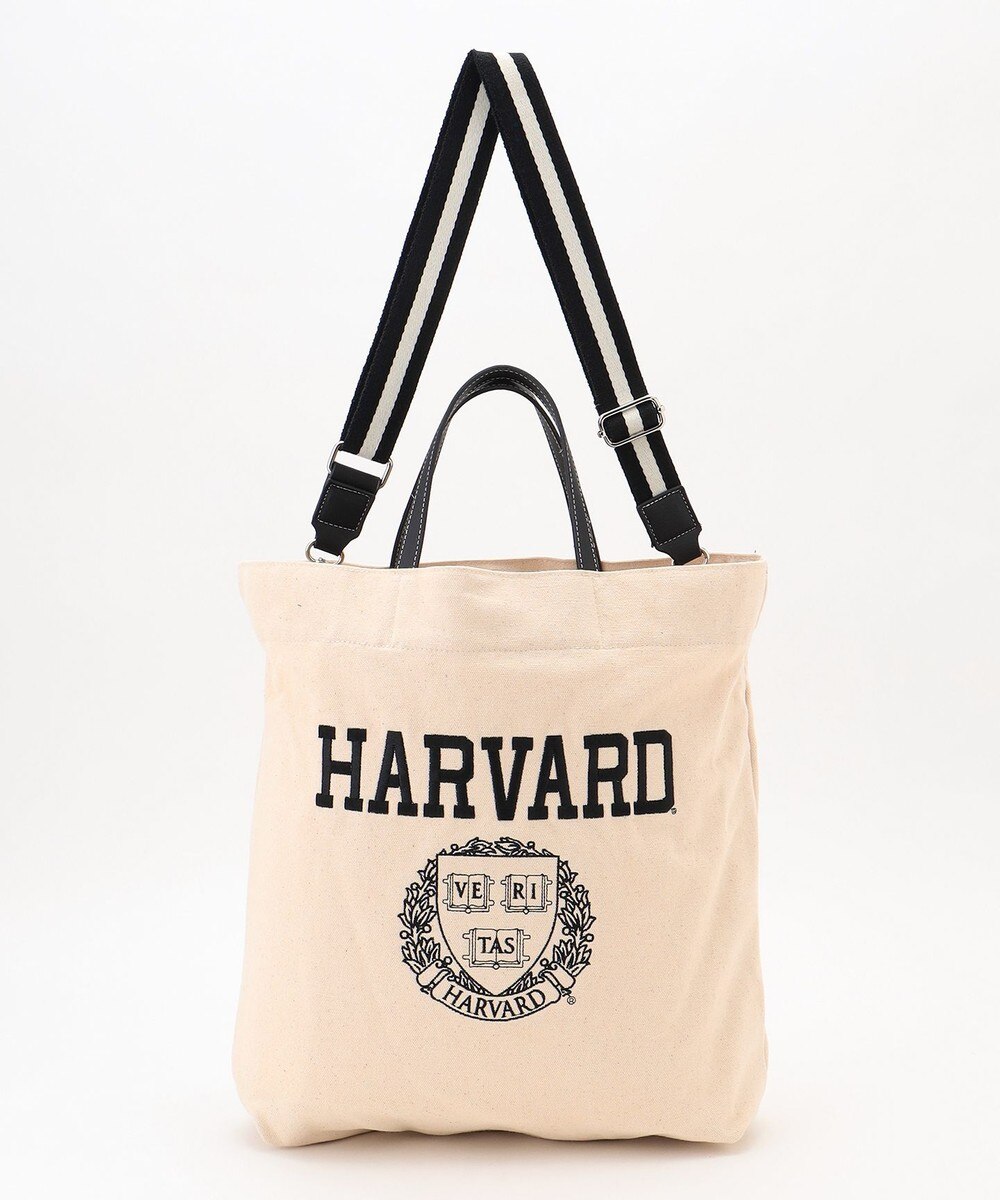 【オンワード】 ANY>バッグ カレッジコラボキャンバスバッグ ブラック(HARVARD) F レディース