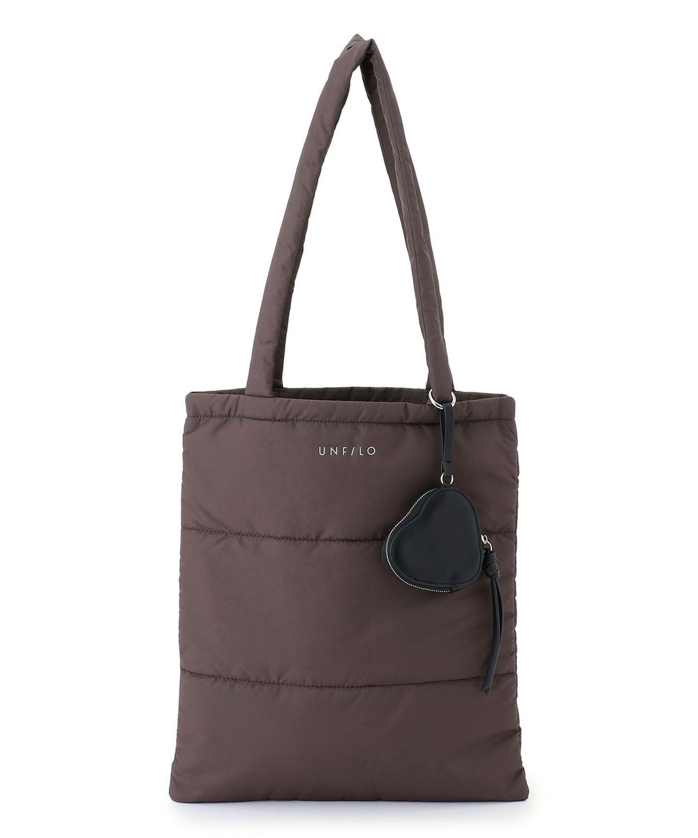 【オンワード】 UNFILO>バッグ パデッド トートバッグ ブラウン F レディース 【オンワード】 UNFILO>バッグ パデッド トートバッグ ブラウン F レディース