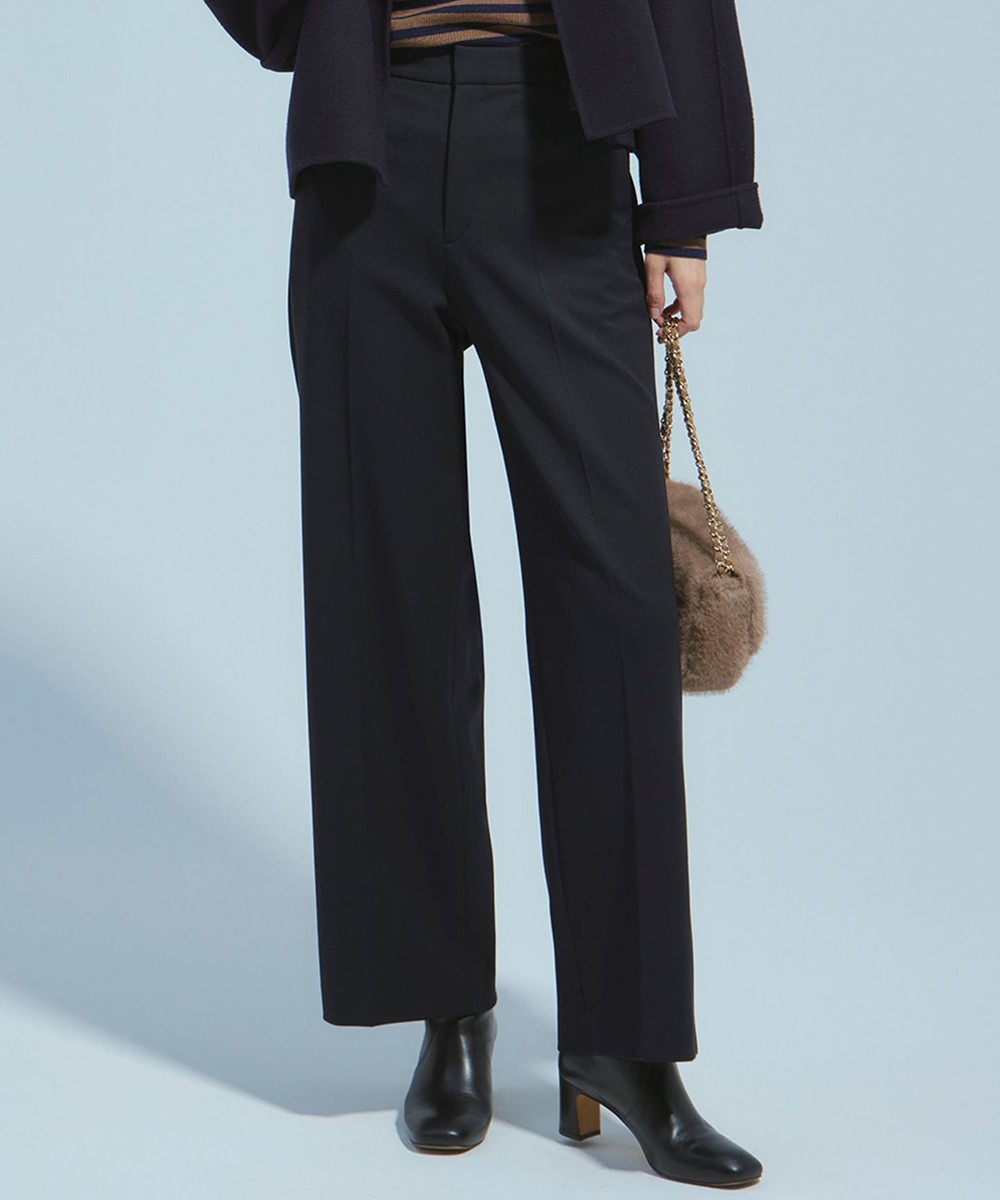 【オンワード】 23区>パンツ 【CLASSY.2月号掲載/洗える】TRストレッチギャバ ワイドパンツ ネイビー 36 レディース 【オンワード】 23区>パンツ 【CLASSY.2月号掲載/洗える】TRストレッチギャバ ワイドパンツ ネイビー 36 レディース