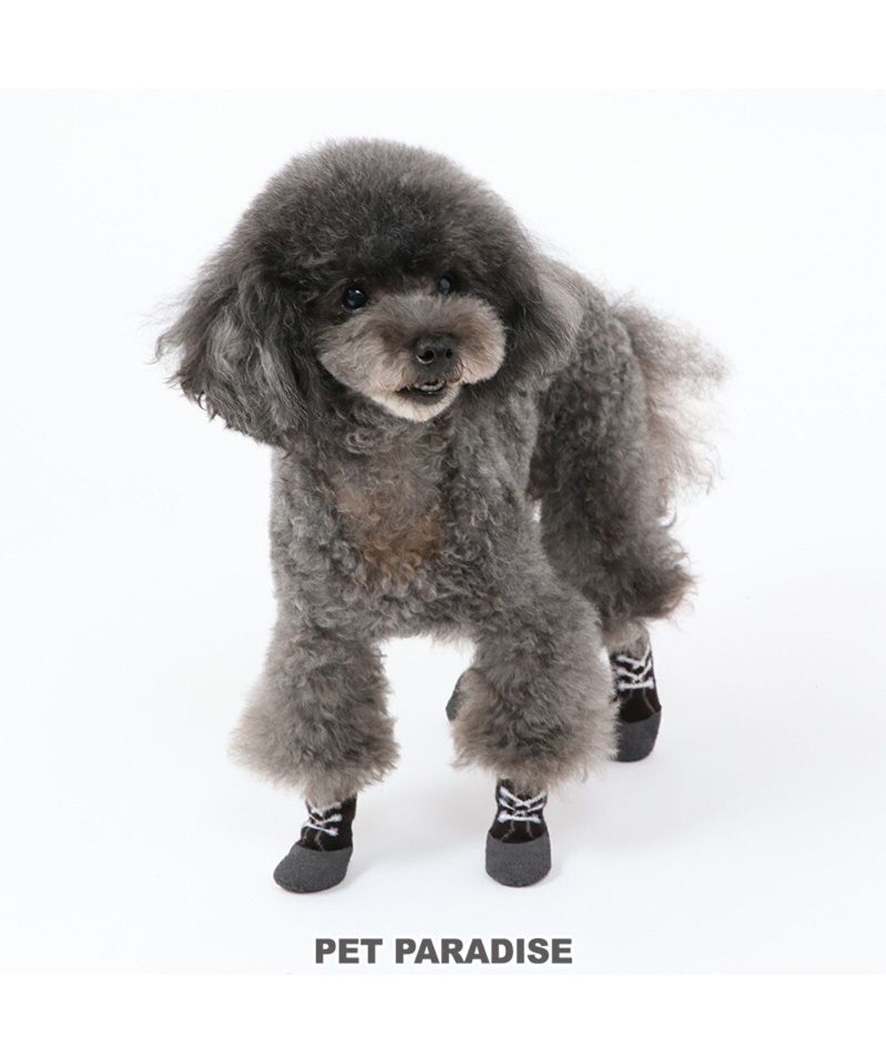 PET PARADISE>ペットグッズ 犬 靴 靴下 フィットシューズ 【ＳＳ】 《グリーン / ブラウン》 ブラウン ＳＳ