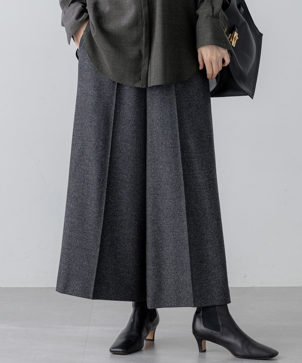 【オンワード】 23区>パンツ ラメミックスツイード クロップド パンツ チャコール 40 レディース 【オンワード】 23区>パンツ ラメミックスツイード クロップド パンツ チャコール 40 レディース