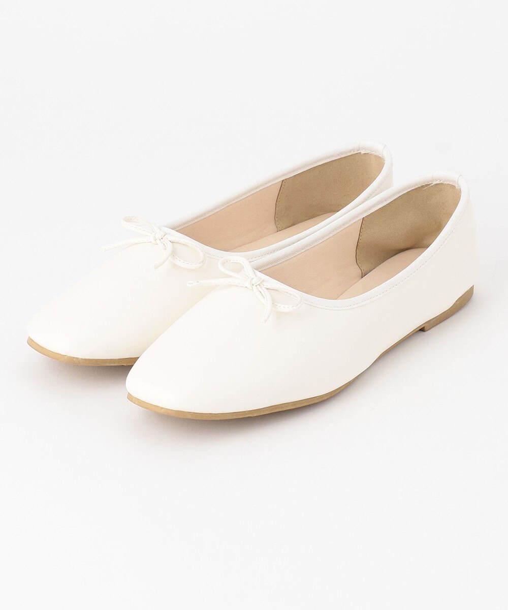 【オンワード】 any FAM>シューズ 走れる!甲深 バレエシューズ ブラック M レディース 【送料無料】