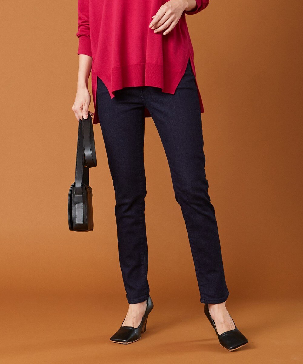 【オンワード】 ICB>パンツ 【先行予約】スキニーデニム ホワイト 27 レディース 【送料無料】