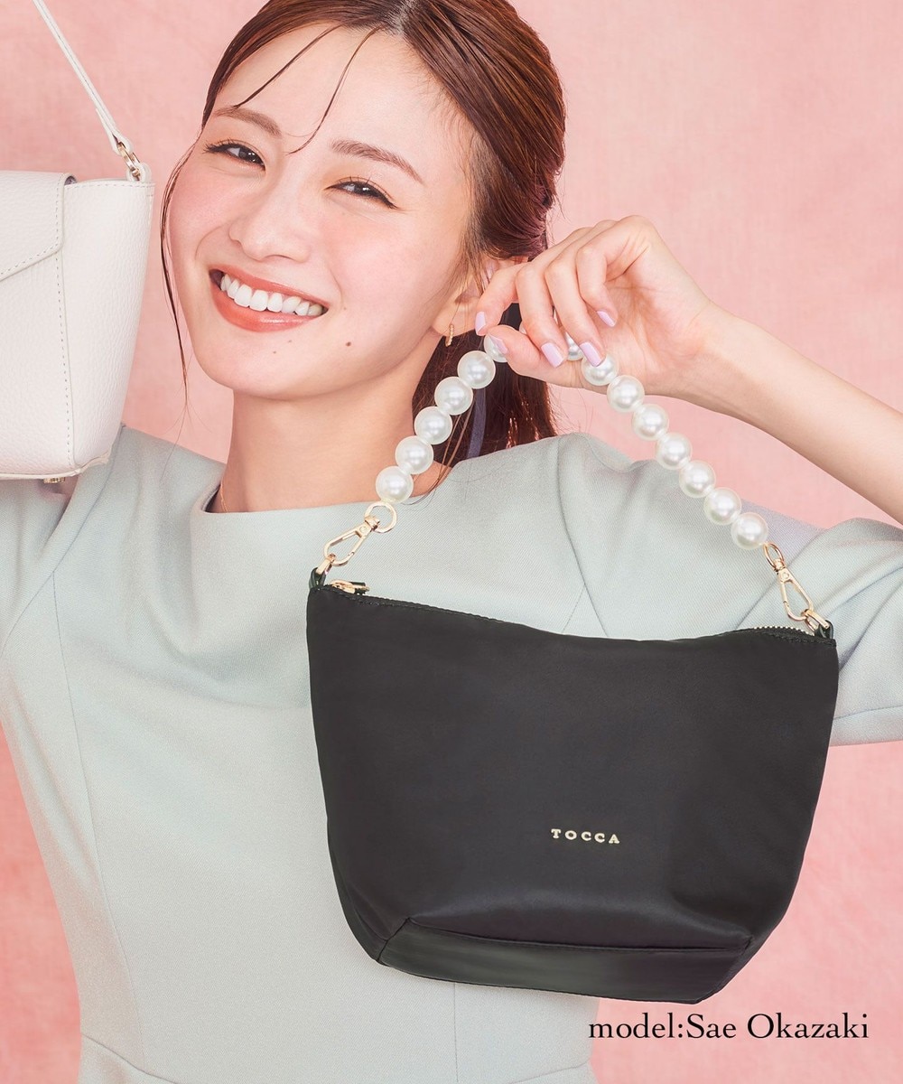 【オンワード】 TOCCA>バッグ PETITE REVE POCHETTE ポシェット ブラック F レディース