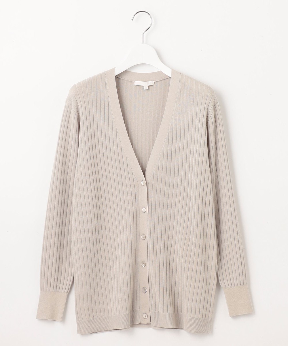 【オンワード】 自由区 L(大きいサイズ)>トップス 【アンサンブル対応・洗える】ハイツイストコットンアセテート カーディガン ベージュ 44 レディース 【オンワード】 自由区 L(大きいサイズ)>トップス 【アンサンブル対応・洗える】ハイツイストコットンアセテート カーディガン ベージュ 44 レディース
