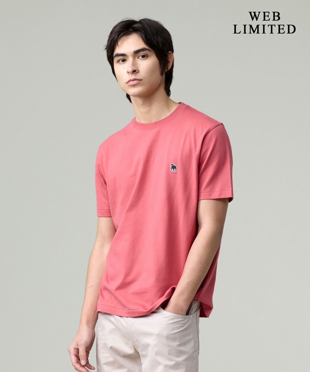 【オンワード】 J.PRESS MEN>トップス UNISEXで着られるアイコニックな1着【WEB限定】バックブル Tシャツ オレンジ L メンズ 【オンワード】 J.PRESS MEN>トップス UNISEXで着られるアイコニックな1着【WEB限定】バックブル Tシャツ オレンジ L メンズ