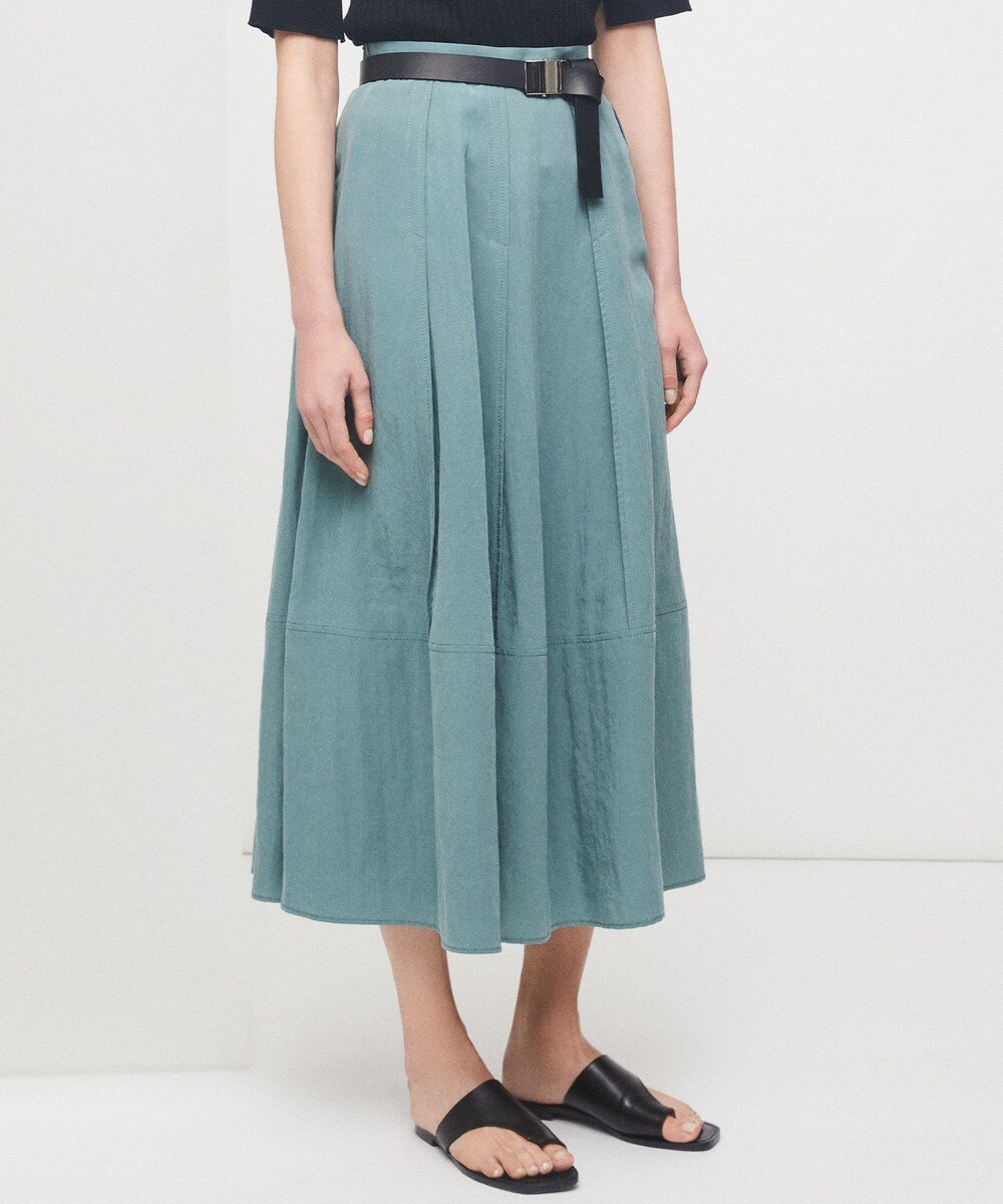 【オンワード】 JOSEPH STUDIO>スカート 【洗える】ノーラ フレアースカート ライトグリーン 4 レディース 【送料無料】