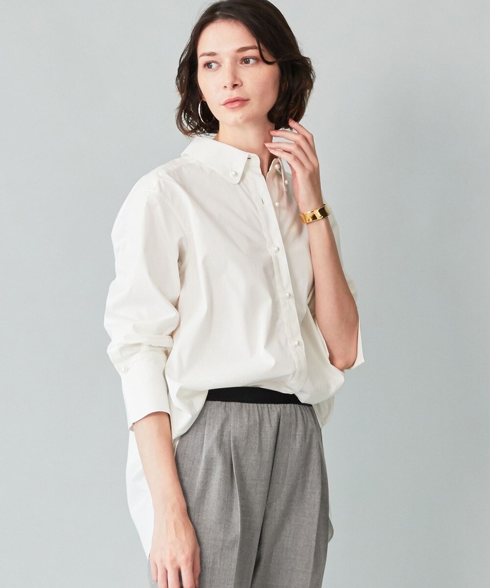 【オンワード】 BEIGE,>トップス AURIOL / ブラウス White 4 レディース 【送料無料】