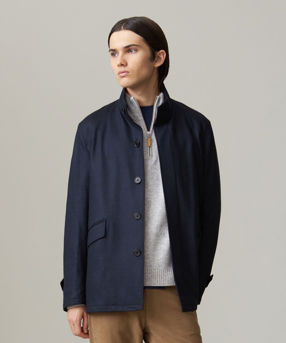 【オンワード】 J.PRESS MEN>ジャケット/アウター ウールバランサーショートカーコート ネイビー L メンズ 【オンワード】 J.PRESS MEN>ジャケット/アウター ウールバランサーショートカーコート ネイビー L メンズ