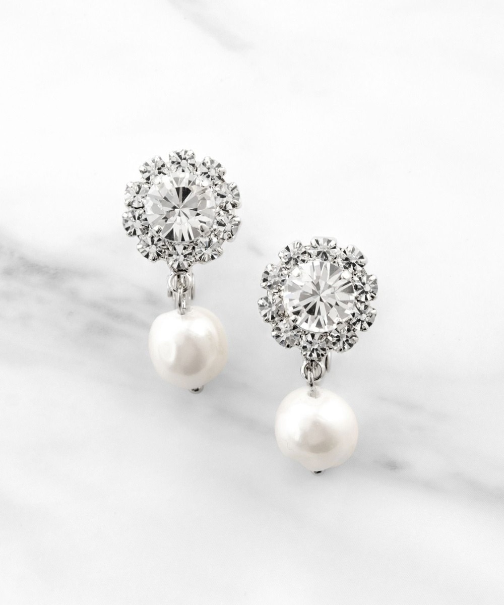 【オンワード】 TOCCA>アクセサリー BIJOUX PEARL EARRINGS イヤリング シルバー F レディース 【オンワード】 TOCCA>アクセサリー BIJOUX PEARL EARRINGS イヤリング シルバー F レディース