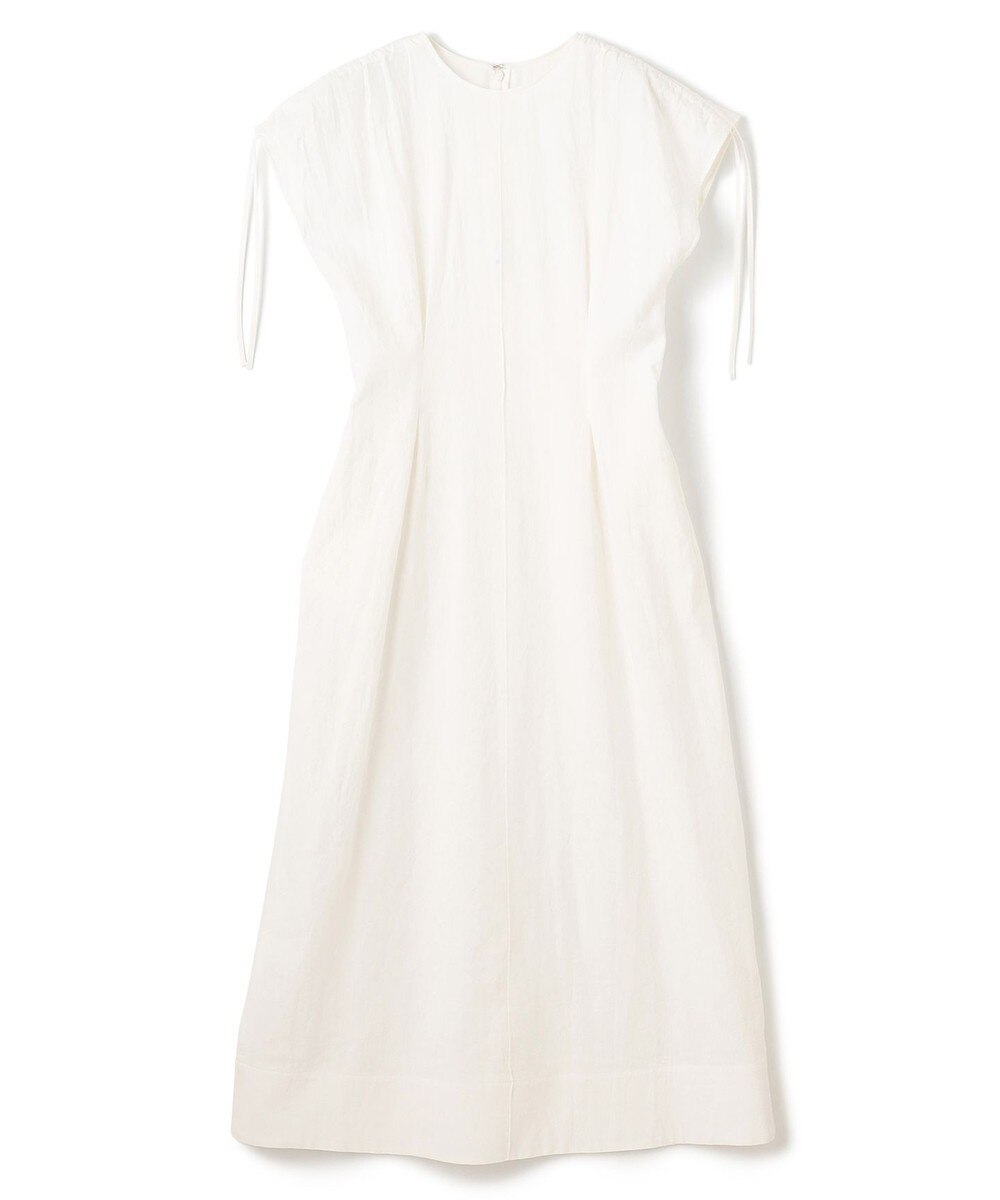 【オンワード】 uncrave>ワンピース 【洗濯機洗い可】コットンリネンボイル フレアワンピース オフ 1 レディース