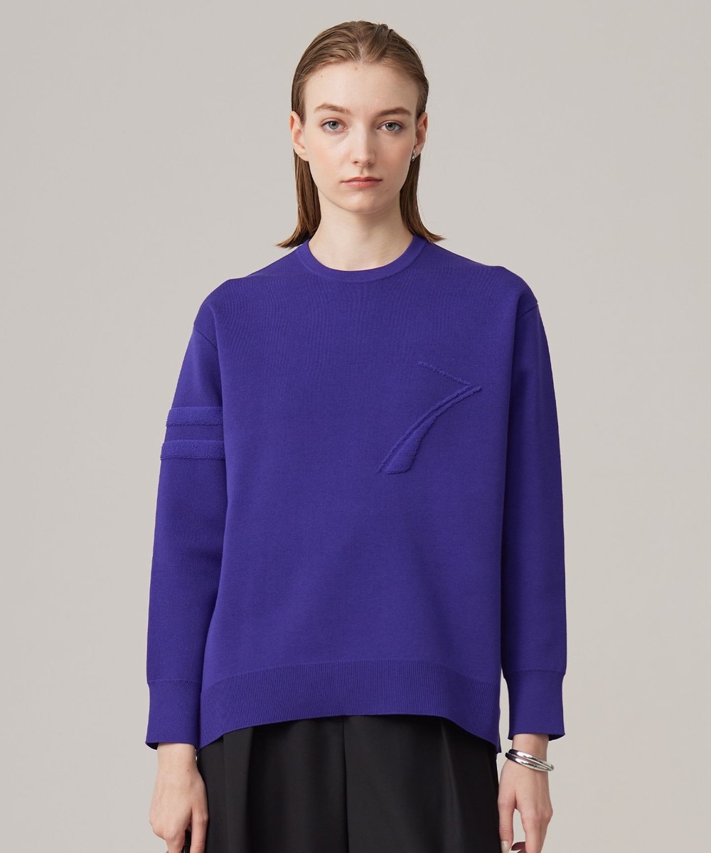 【オンワード】 ICB>トップス 【洗える】ナンバリングカラーニット プルオーバー アイリス S レディース 【オンワード】 ICB>トップス 【洗える】ナンバリングカラーニット プルオーバー アイリス S レディース