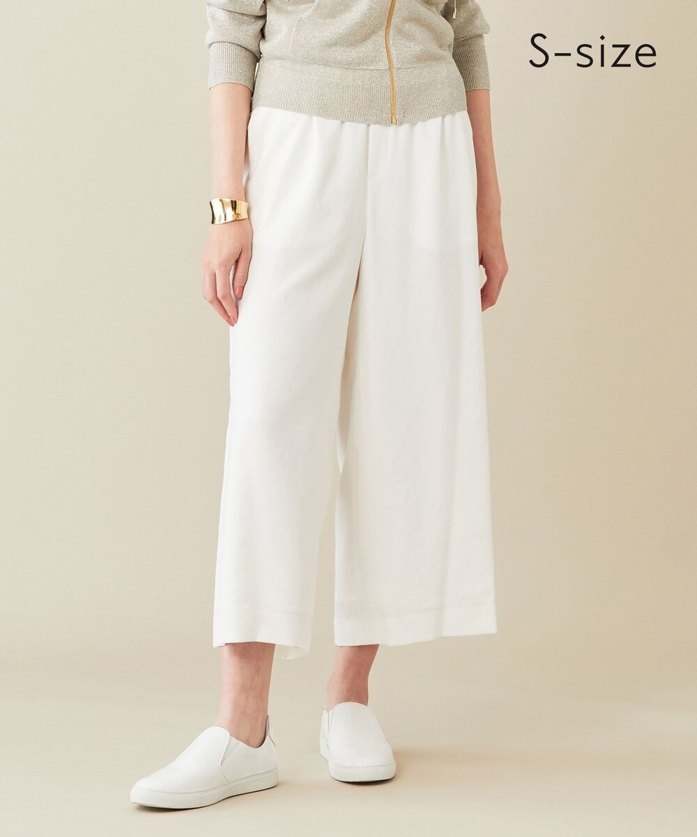 【オンワード】 BEIGE,>パンツ 【S-size】RUIRU / ワイドパンツ Gold Fusion 30 レディース 【送料無料】