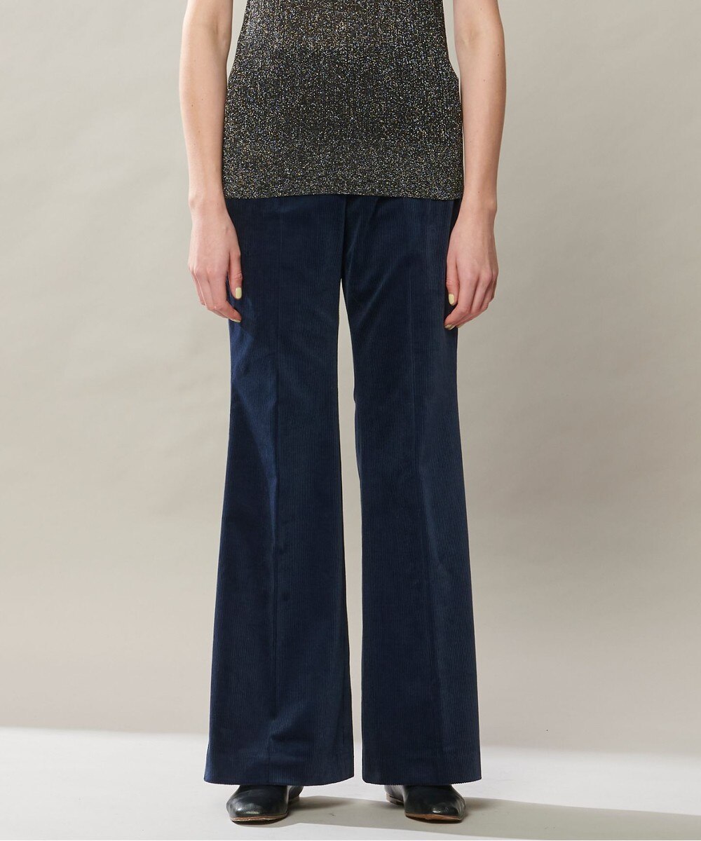 【オンワード】 JOSEPH>パンツ 【柚香 光さん着用・洗える】デュカコーデュロイ フルレングスパンツ サックスブルー 36 レディース 【送料無料】