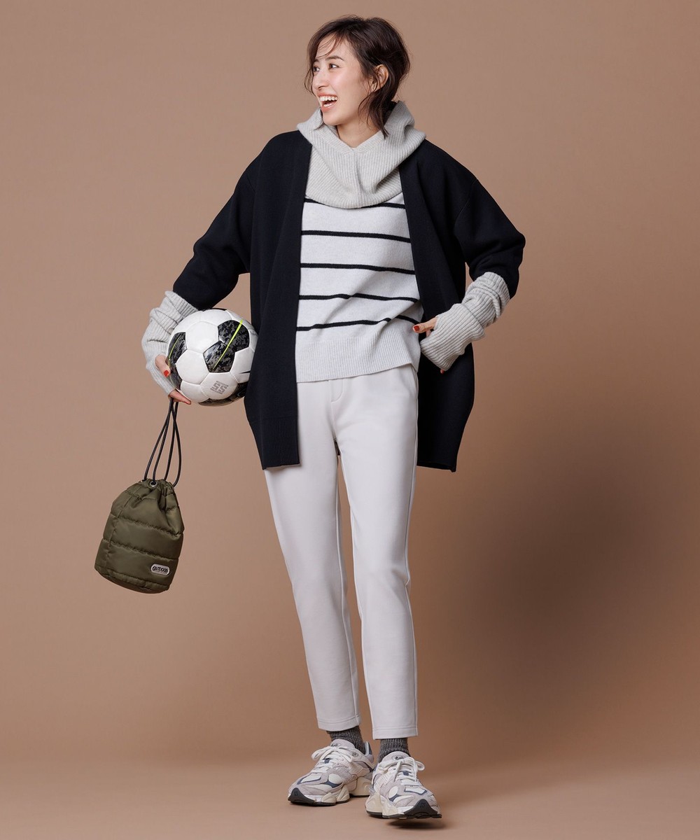 【オンワード】 UNFILO>パンツ 【洗える/ストレッチ】beauty warm スリムフィットパンツ グレージュ XS レディース 【オンワード】 UNFILO>パンツ 【洗える/ストレッチ】beauty warm スリムフィットパンツ グレージュ XS レディース