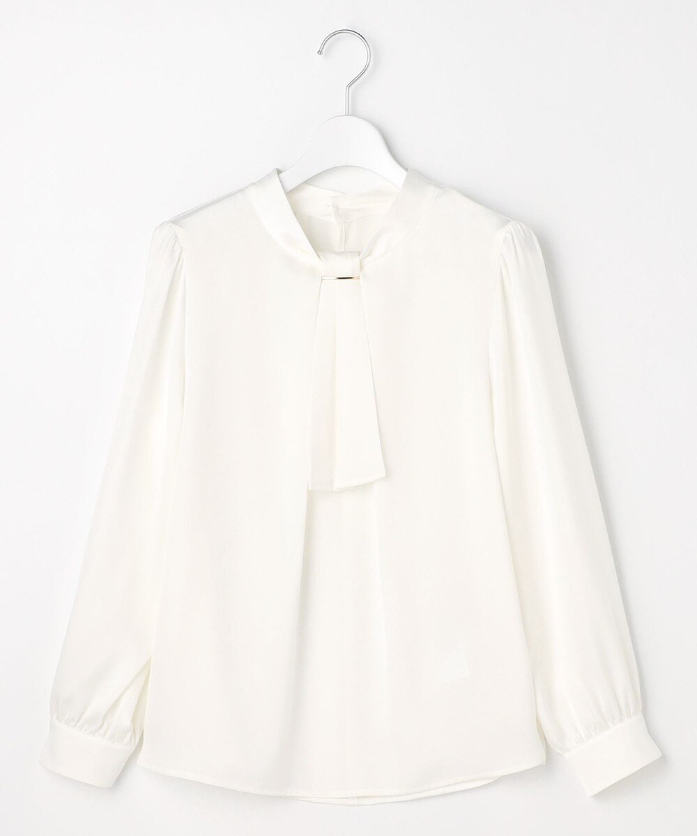 【オンワード】 ANY SIS>トップス 4WAY長袖 ボウブラウス オフ M レディース