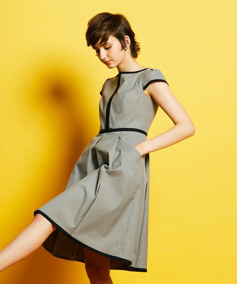 【オンワード】 TOCCA>ワンピース 【洗える!】ALICE ドレス ベージュ 6 レディース 【送料無料】