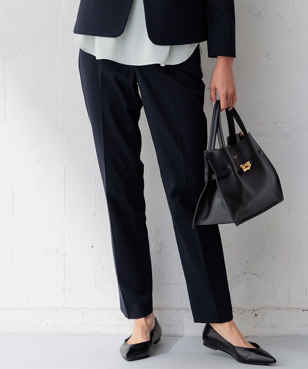 【オンワード】 23区>パンツ 【セットアップ対応】モクロディ テーパード パンツ ネイビー 36 レディース 【オンワード】 23区>パンツ 【セットアップ対応】モクロディ テーパード パンツ ネイビー 36 レディース