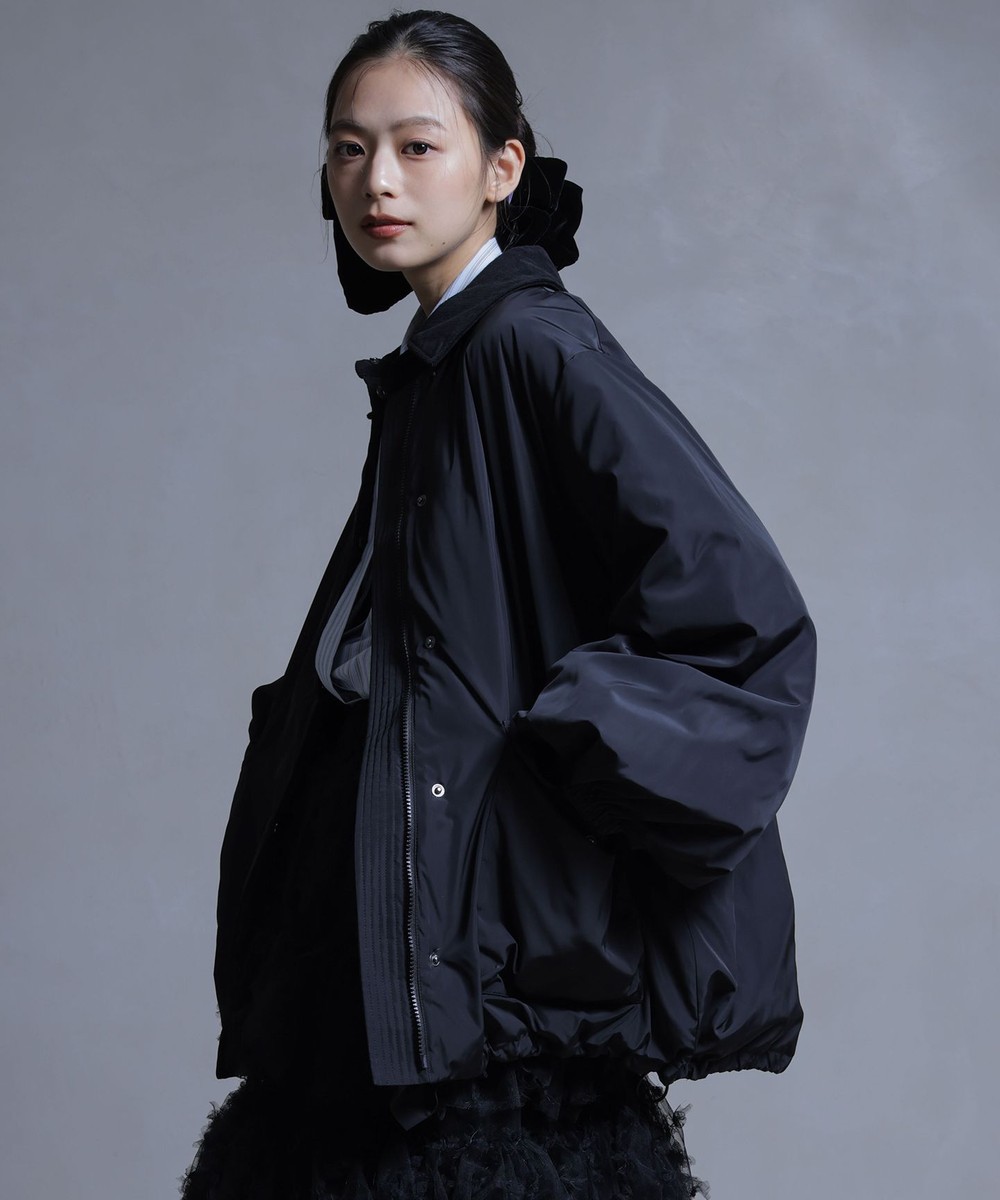 【オンワード】 組曲>ジャケット/アウター 【組曲×setsuko sagittaire】リバーシブルバレル ダウンコート ブラック F レディース 【オンワード】 組曲>ジャケット/アウター 【組曲×setsuko sagittaire】リバーシブルバレル ダウンコート ブラック F レディース