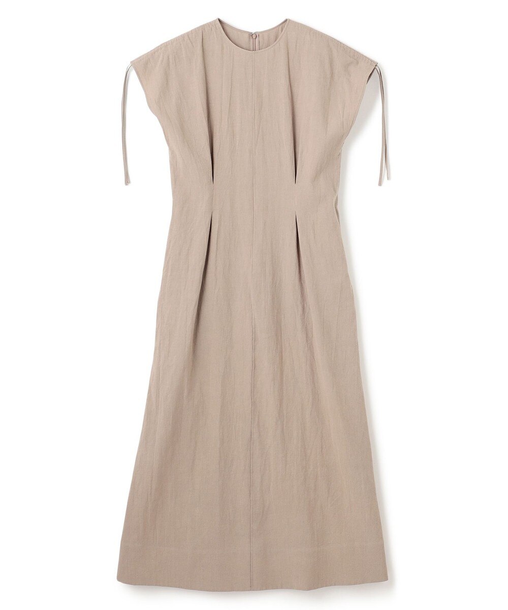 【オンワード】 uncrave>ワンピース 【洗濯機洗い可】コットンリネンボイル フレアワンピース トープ 0 レディース