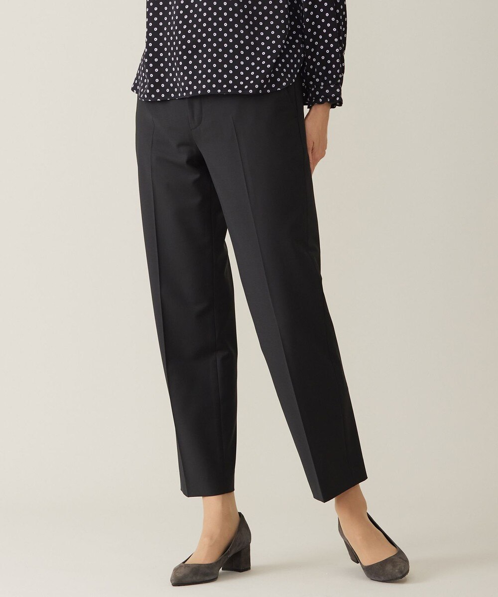 【オンワード】 J.PRESS LADIES L(大きいサイズ)>パンツ 【セットアップ対応】BAHARIYE SOLID テーパード パンツ ブラック T15 レディース 【オンワード】 J.PRESS LADIES L(大きいサイズ)>パンツ 【セットアップ対応】BAHARIYE SOLID テーパード パンツ ブラック T15 レディース