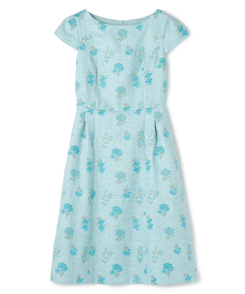 【オンワード】 TOCCA>ワンピース 【洗える】ENGLISH GARDEN ドレス サックスブルー 4 レディース