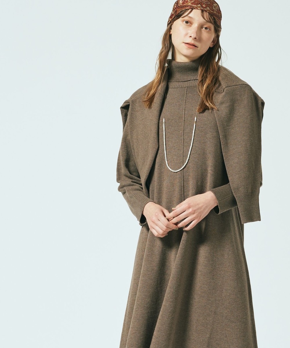 【オンワード】 J.PRESS YORK STREET>ワンピース 【WOMEN】MULTI FUNCTION ニットワンピース パープル F レディース 【送料無料】