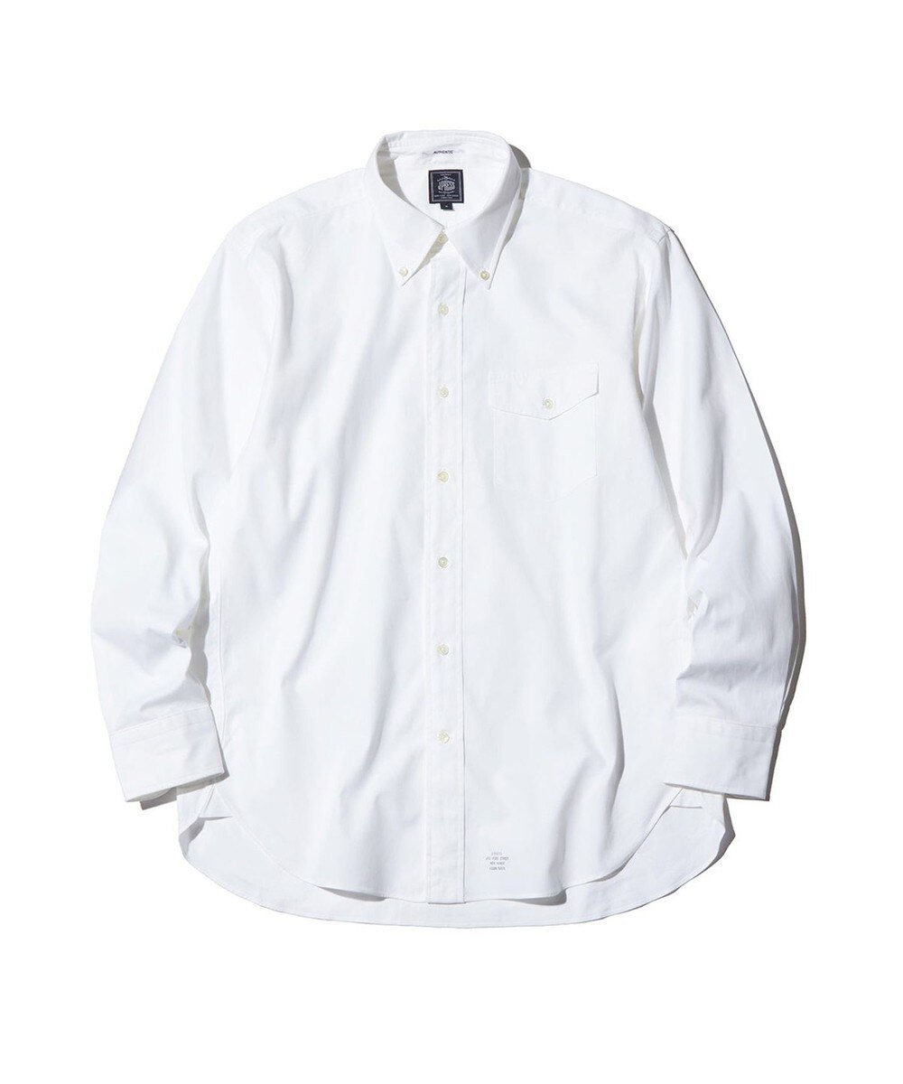 【オンワード】 J.PRESS MEN>トップス 【J.PRESS ORIGINALS】OXFORD B.D. SHIRT ホワイト S メンズ