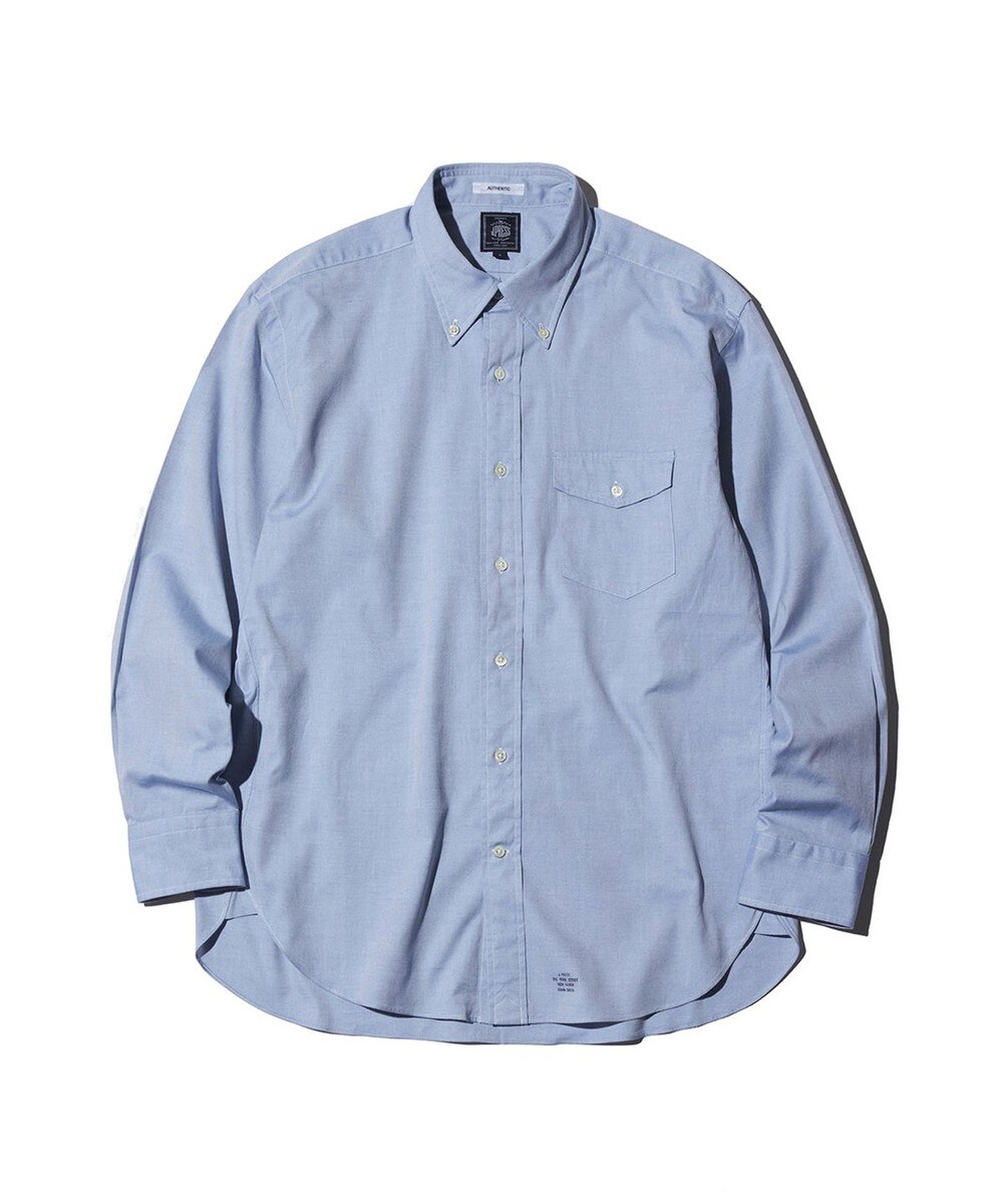 【オンワード】 J.PRESS MEN>トップス 【J.PRESS ORIGINALS】OXFORD B.D. SHIRT ダルブルー M メンズ