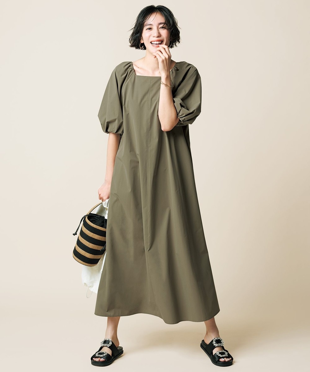 【接触冷感/UVケア/撥水】FINE MOVE 2WAYワンピース