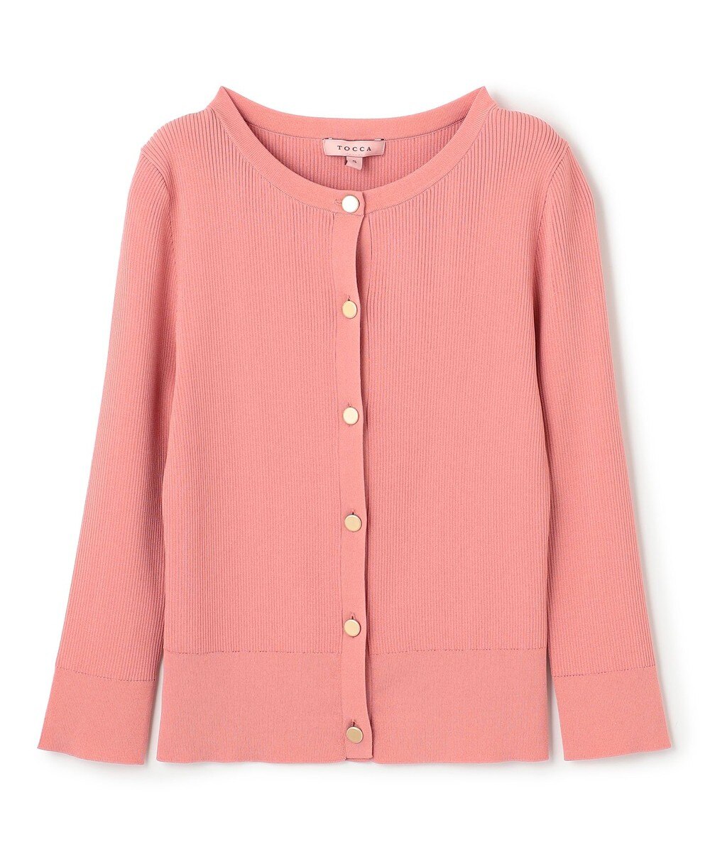 【オンワード】 TOCCA>トップス 【洗える】AUTUMN TIME カーディガン ピンク M レディース