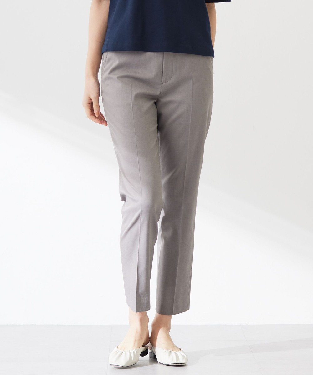 【オンワード】 J.PRESS LADIES>パンツ 【着丈が選べる・セットアップ対応・洗える・撥水・防汚】コットンFITTYシャーク テーパード パンツ ブラウン 7 レディース 【オンワード】 J.PRESS LADIES>パンツ 【着丈が選べる・セットアップ対応・洗える・撥水・防汚】コットンFITTYシャーク テーパード パンツ ブラウン 7 レディース