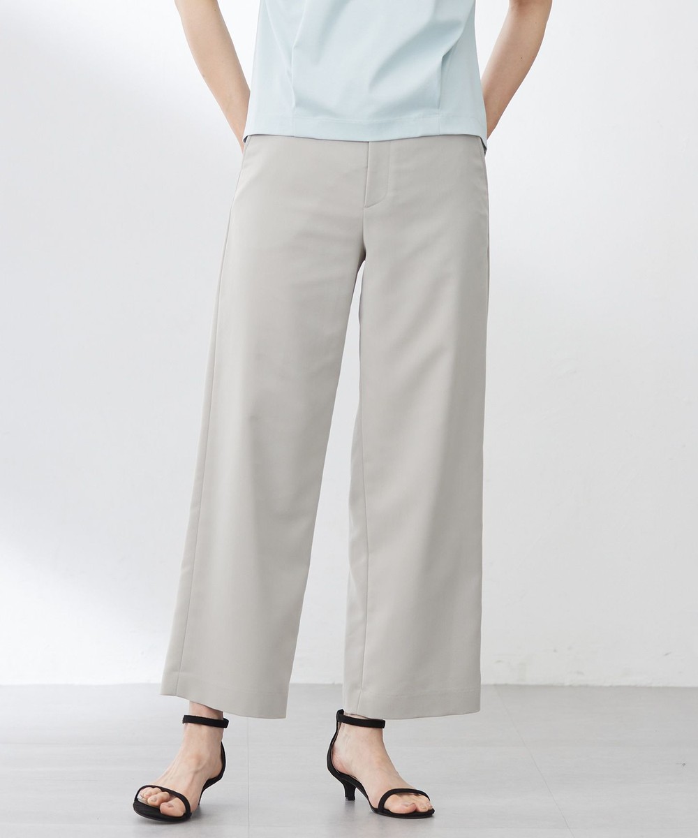 【オンワード】 J.PRESS LADIES>パンツ 【洗える】Crispyツイル ストレート パンツ ベージュ 7 レディース 【オンワード】 J.PRESS LADIES>パンツ 【洗える】Crispyツイル ストレート パンツ ベージュ 7 レディース