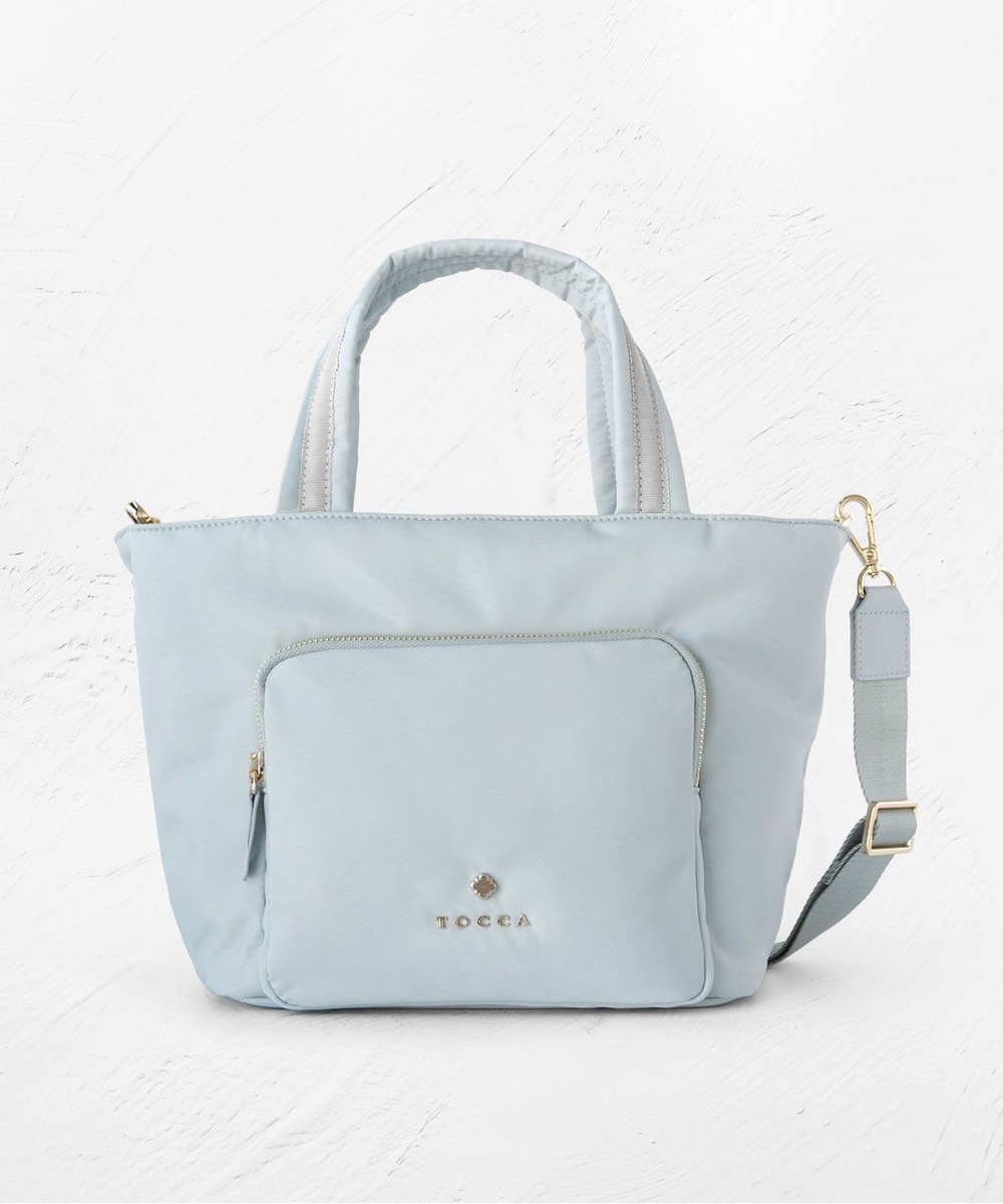 【オンワード】 TOCCA>バッグ 【サスティナブル素材・撥水】CONCURSIO NYLON TOTE トートバッグ ブルー F レディース