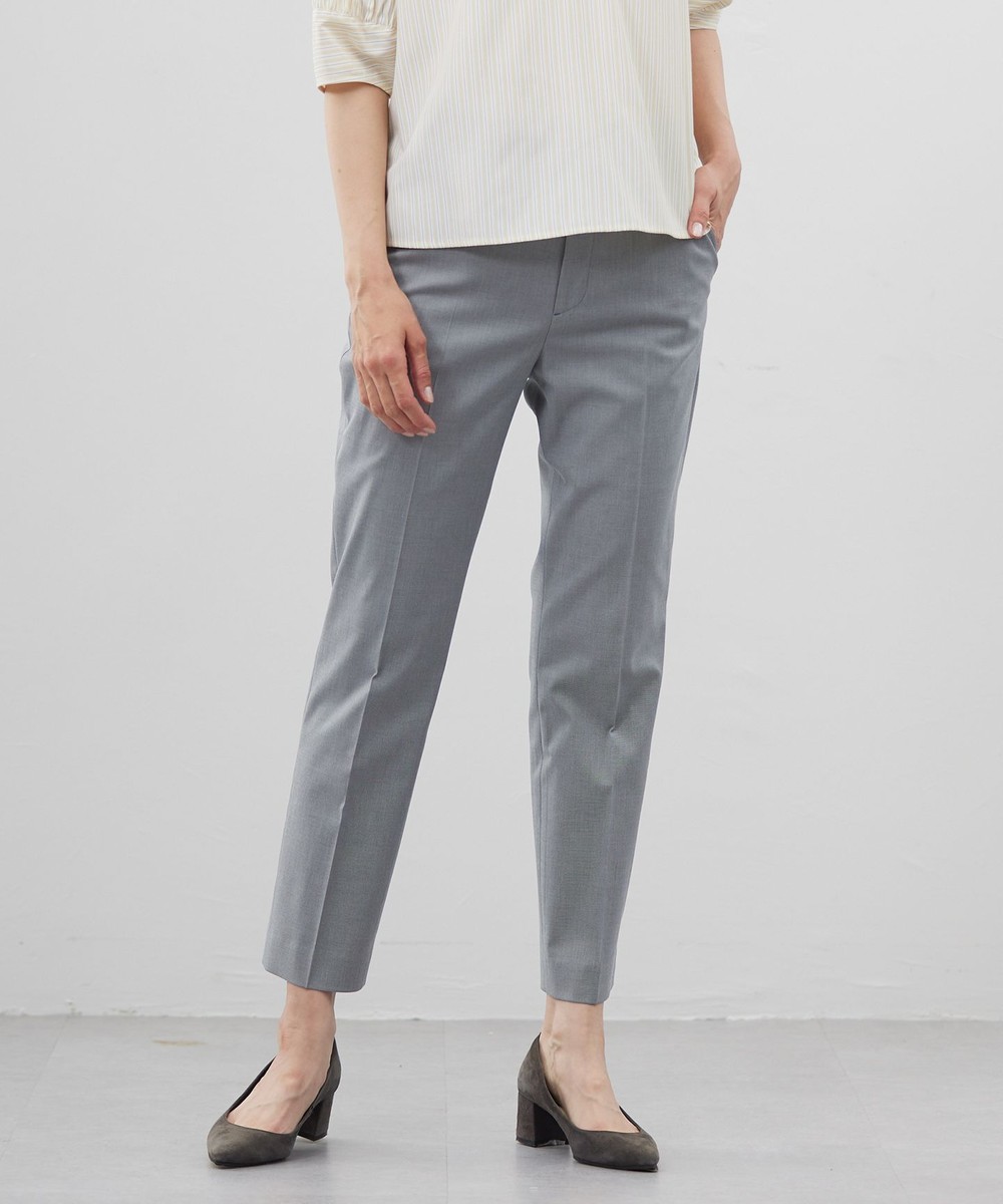 【オンワード】 J.PRESS LADIES>パンツ 【セットアップ対応・洗える・撥水】コットンFITTY テーパード パンツ グレー 13 レディース 【オンワード】 J.PRESS LADIES>パンツ 【セットアップ対応・洗える・撥水】コットンFITTY テーパード パンツ グレー 13 レディース