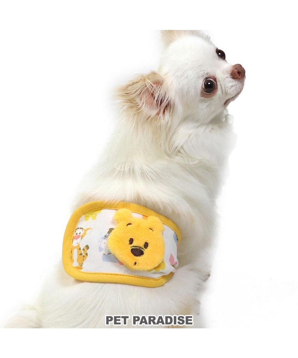 ＜オンワード＞PET PARADISE>ペットグッズ ディズニー プーさん プチフレンズマナーベルト 小型犬 黄 ４Ｓ