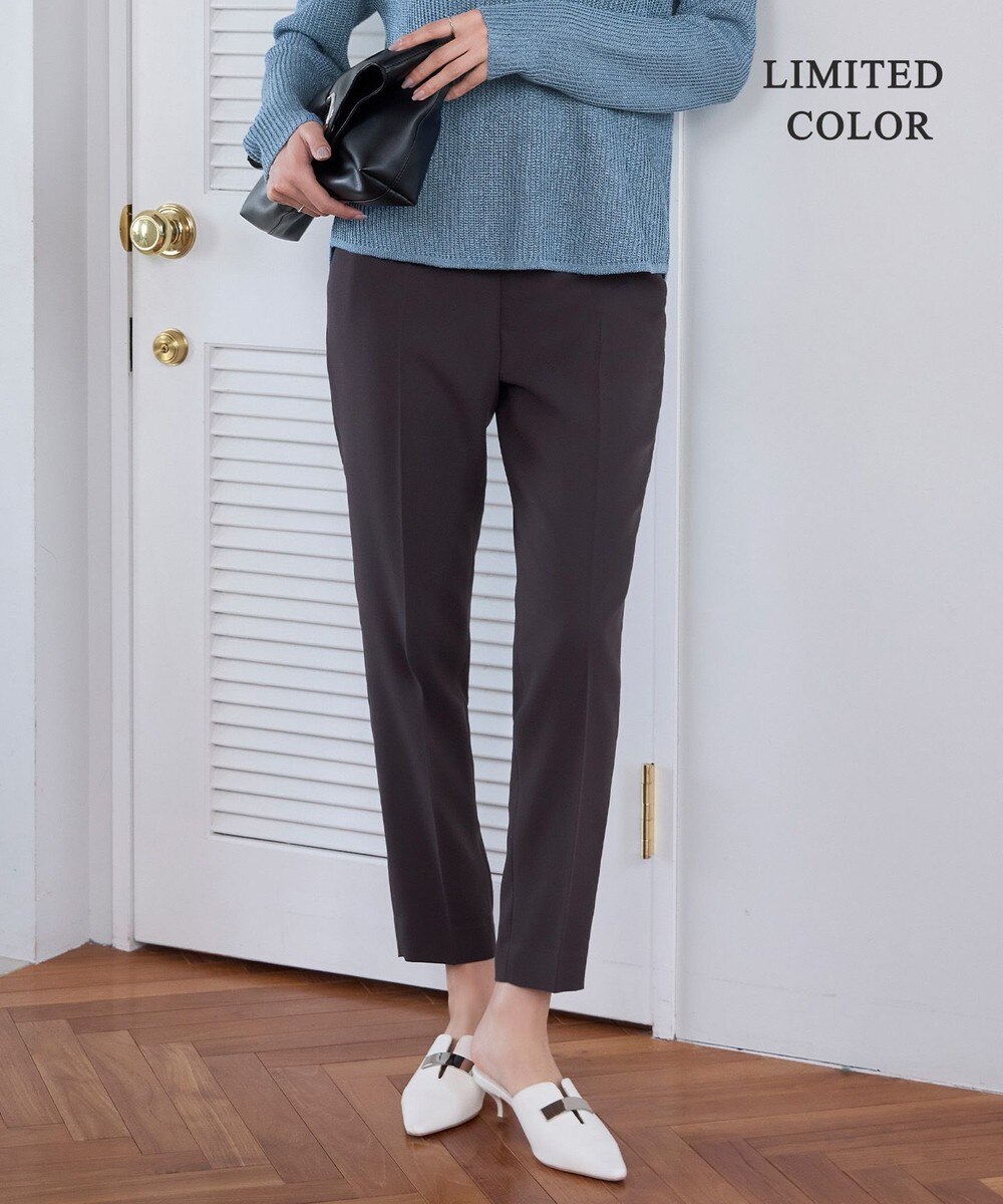 【オンワード】 ICB L(大きいサイズ)>パンツ 【新色追加・WEB限定カラーあり・接触冷感・UVケア・速乾・防シワ・洗える】 FluidBackSatin ドロストパンツ チャコール 46 レディース 【オンワード】 ICB L(大きいサイズ)>パンツ 【新色追加・WEB限定カラーあり・接触冷感・UVケア・速乾・防シワ・洗える】 FluidBackSatin ドロストパンツ チャコール 46 レディース