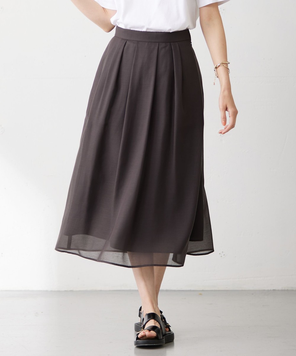 【オンワード】 J.PRESS LADIES>スカート 【WEB限定カラーあり・洗える】 ブライトスパンボイル スカート ダークブラウン 9 レディース 【オンワード】 J.PRESS LADIES>スカート 【WEB限定カラーあり・洗える】 ブライトスパンボイル スカート ダークブラウン 9 レディース