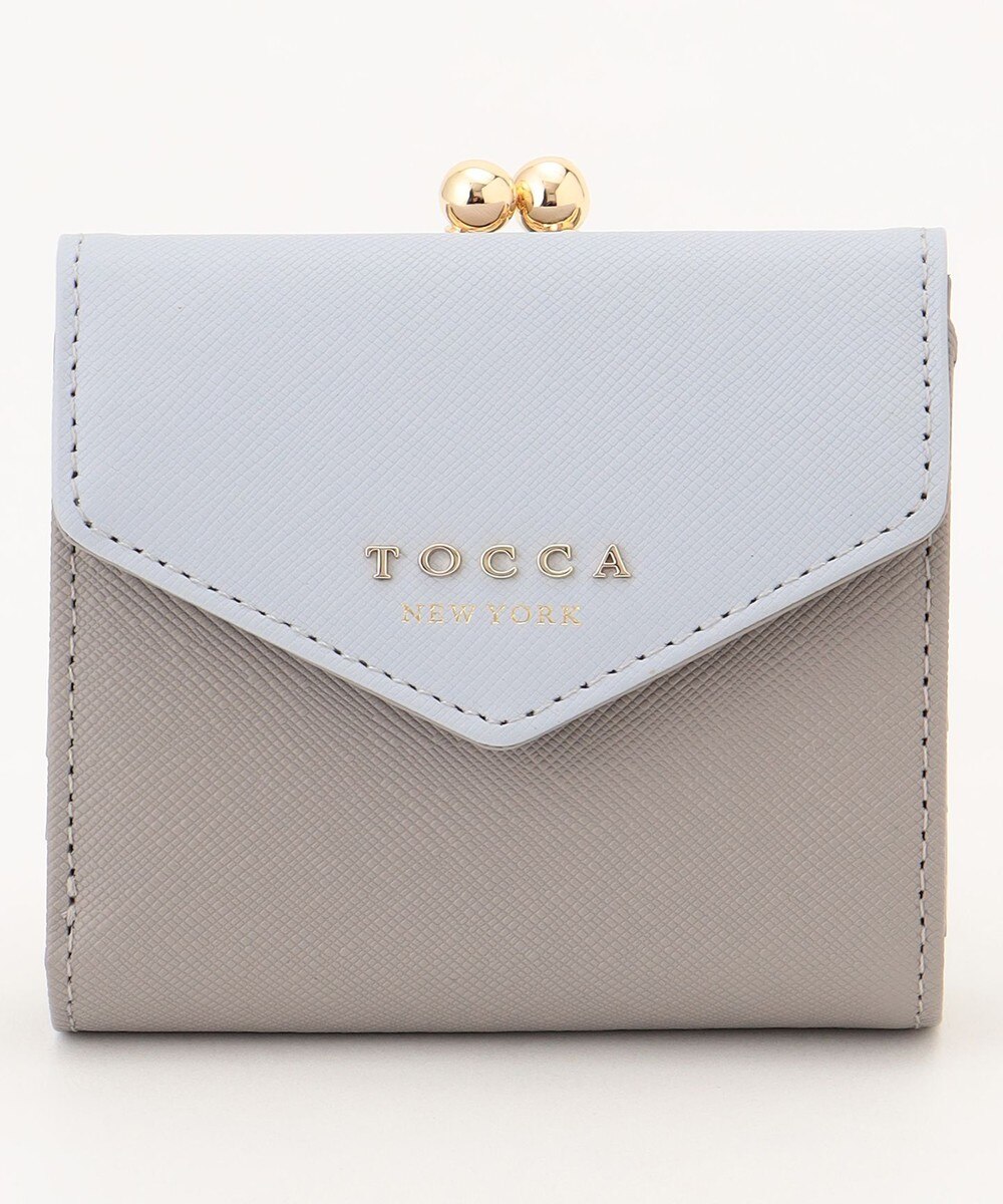 【オンワード】 TOCCA>財布/小物 LETTERA BIFOLD WALLET 財布 ブルー F レディース