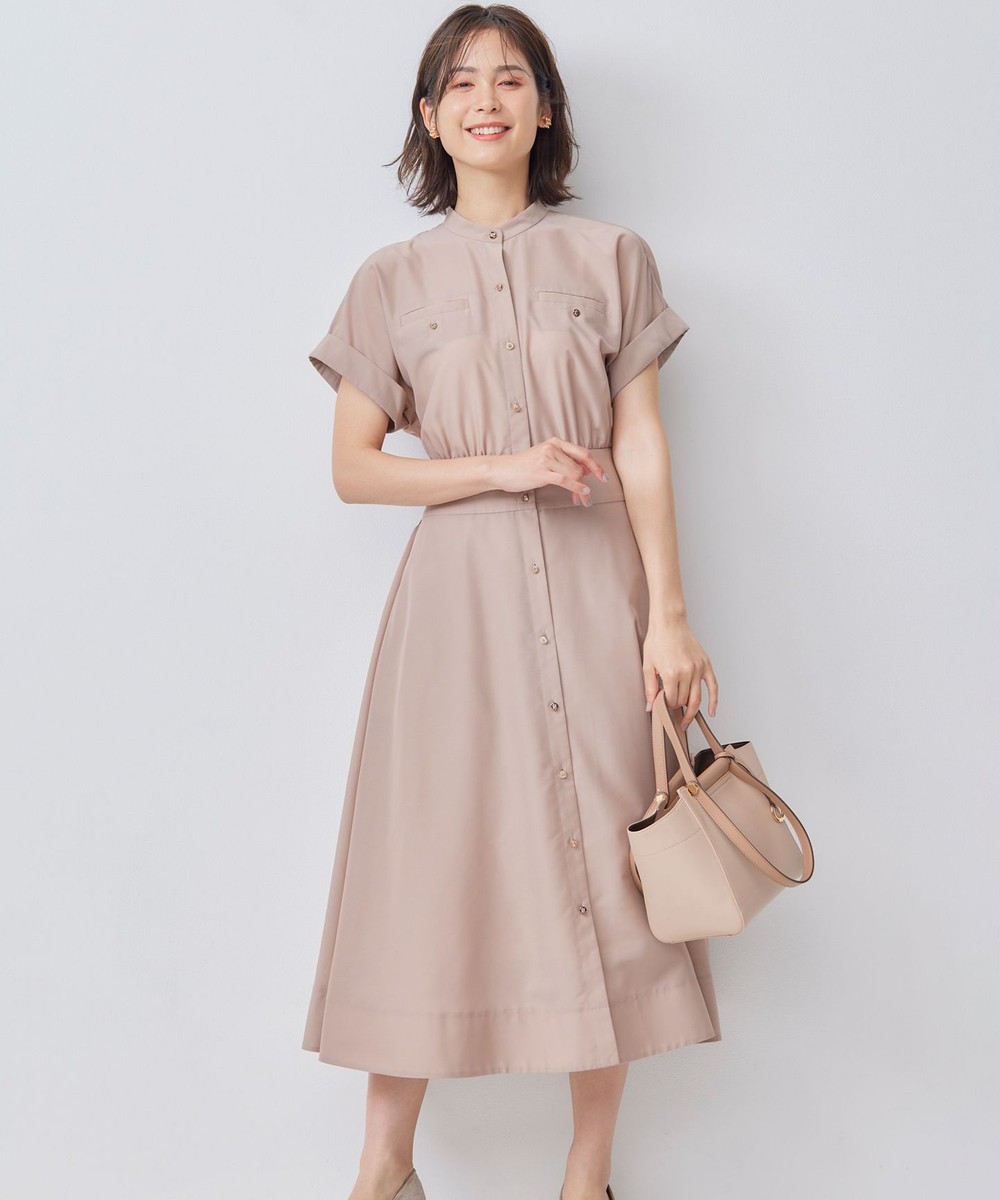 【オンワード】 組曲 L(大きいサイズ)>ワンピース シアーボイル ワンピース ラテベージュ 6 レディース 【オンワード】 組曲 L(大きいサイズ)>ワンピース シアーボイル ワンピース ラテベージュ 6 レディース